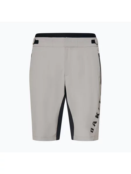 Мъжки шорти за колоездене Oakley Free Ride Lined cement сиво