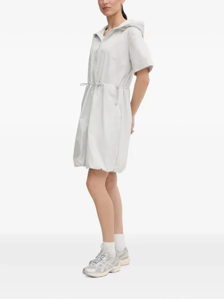 Rochie mini Bogner Fire+ice cu glugă gri