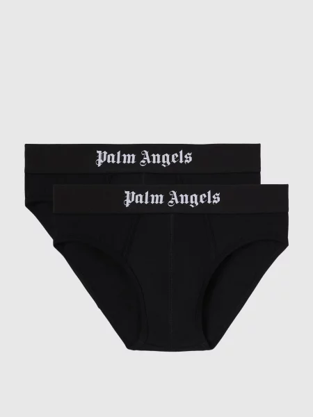 Набір чорних трусів-сліпів з логотипом Palm Angels S чорні