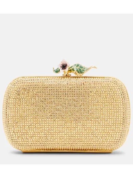 Usnjena pisemska torbica Bottega Veneta