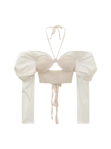 Bluzka The Mannei biała