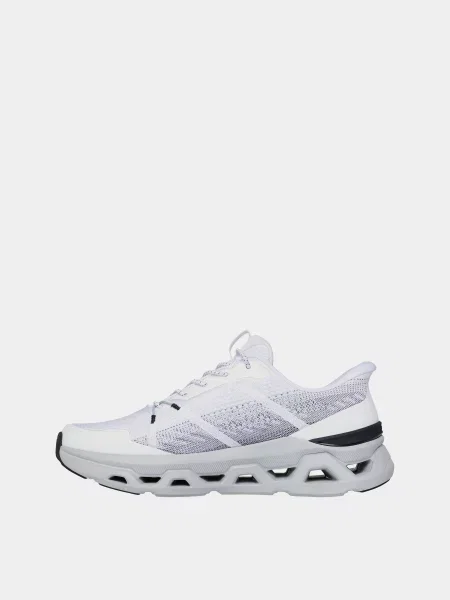 Кожаные повседневные кроссовки Skechers белые