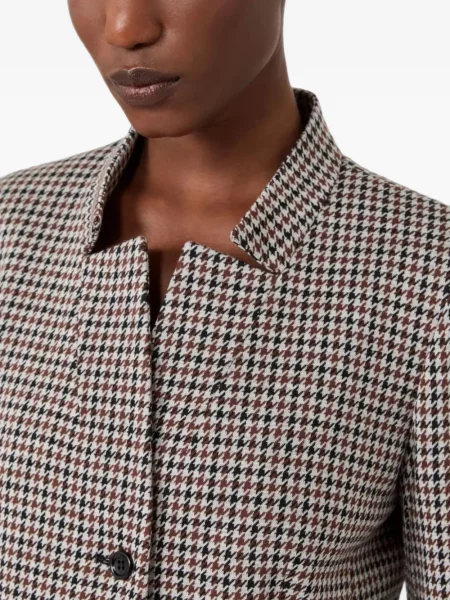 Geacă Max Mara cu model pepito din jerseu