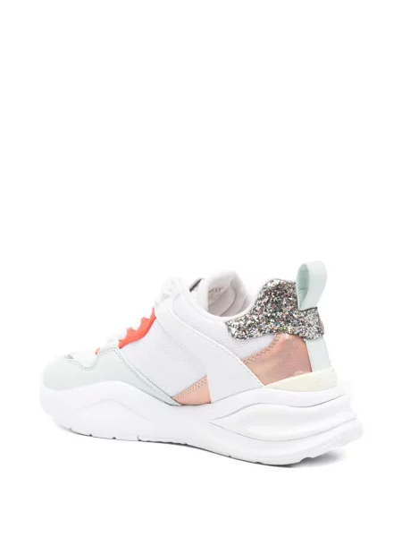 Sneakerși Guess chunky alb