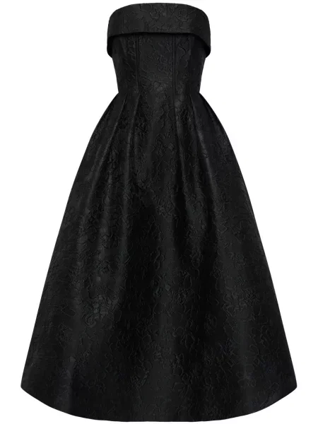 Rochie midi Rebecca Vallance până la genunchi de costum negru