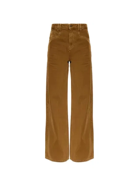 Blugi cu picior larg Isabel Marant maro