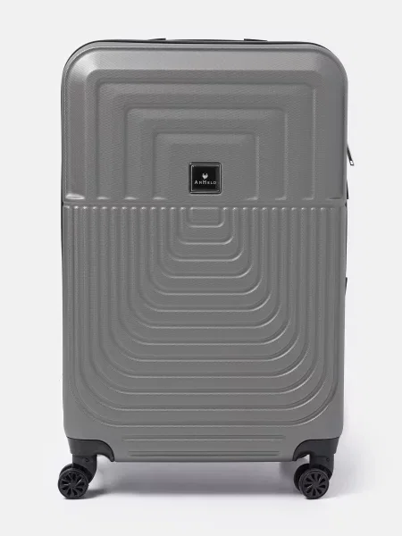 Чемодан Ricco Grande серый