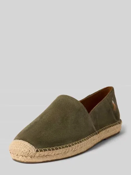 Espadryle z wyhaftowanym logo model ‘CEVIO’ Polo Ralph Lauren