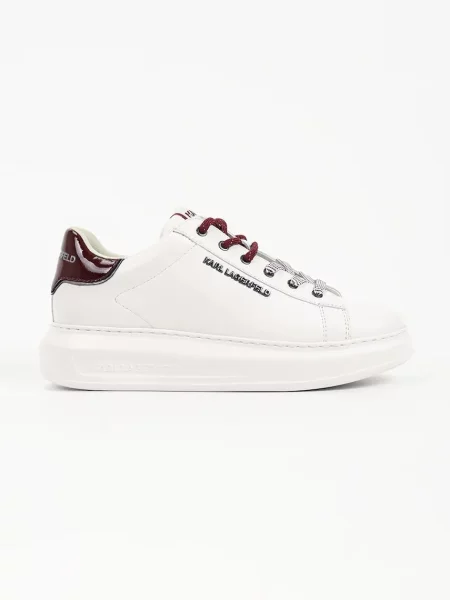 Karl Lagerfeld Kapri sneakers pentru femei din piele alb