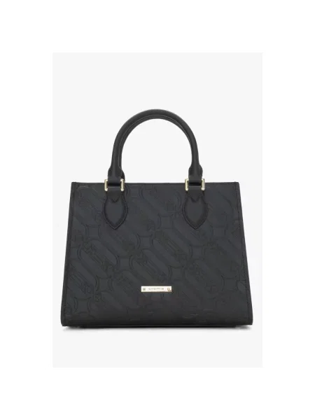 Кожаная сумка Cromia черная