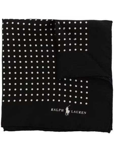 Cravată Polo Ralph Lauren cu broderie din piele de căprioară alergare roșu