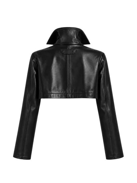 Decupat geacă Balenciaga negru