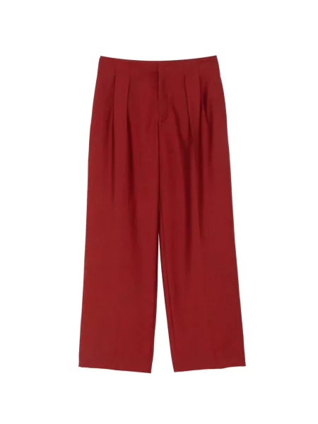 Pantaloni Lacoste roșu