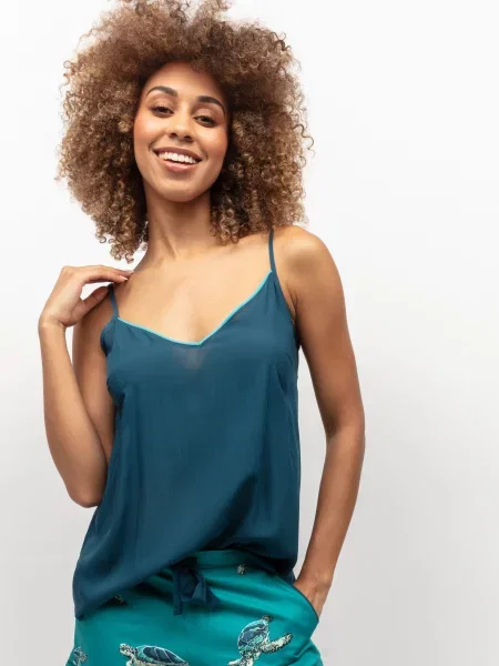 Майка для дому CYBERJAMMIES Сove модал бірюзовий