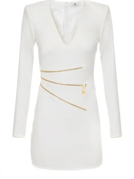 Sukienka Elisabetta Franchi biała