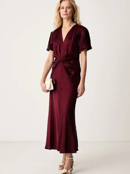 Victoria Beckham rochie lenjerie intimă cu vâscoză