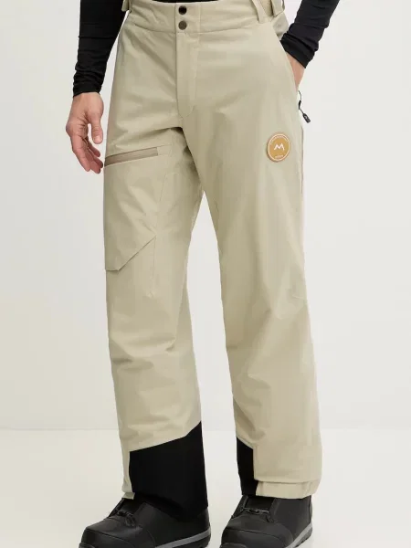 Lyžařské kalhoty Descente LIGHT INSULATED PANTS Marco Odermatt béžová