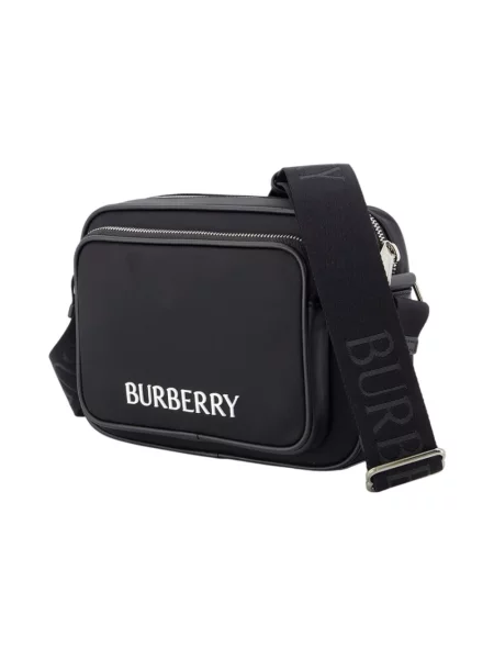 Torba crossbody Burberry skórzana czarna