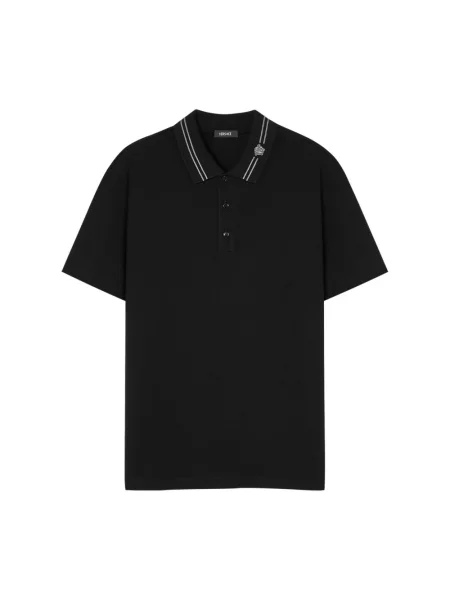 Koszulka polo Versace czarna