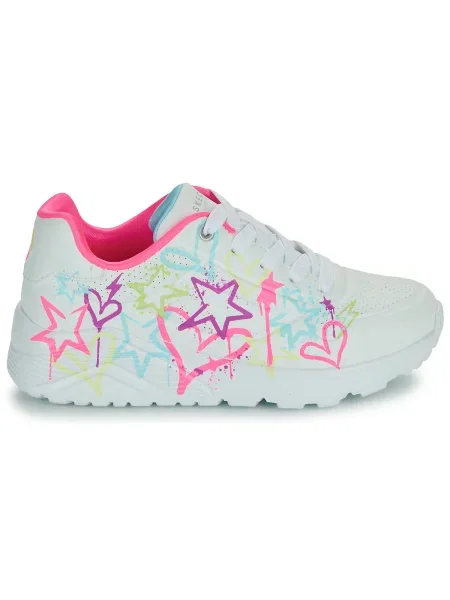Pantofi Skechers alb