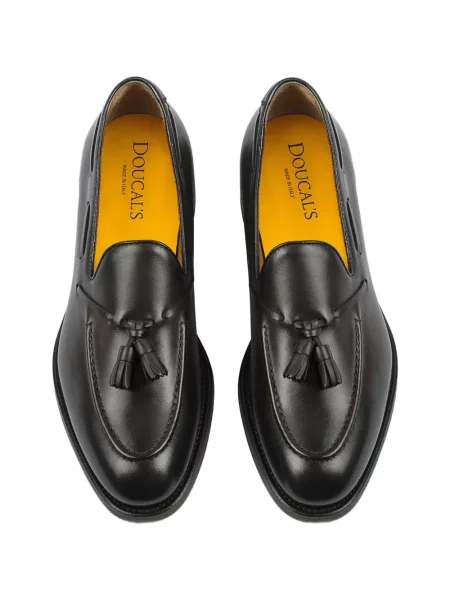 Pantofi loafer Doucal's din piele maro