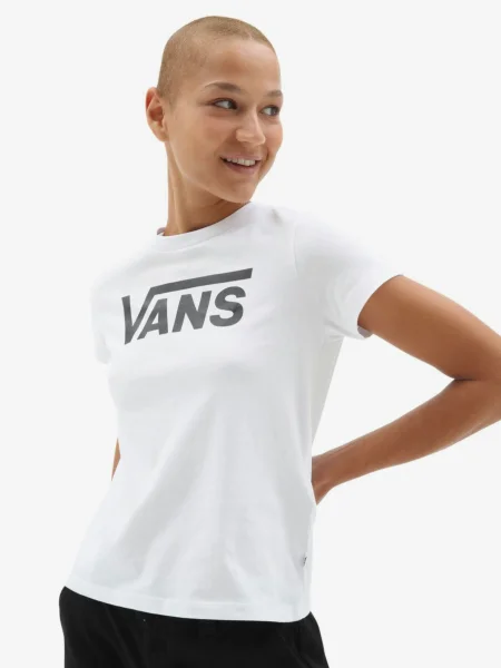 Dámske tričko Vans Wm Flying V Crew Tee white biela