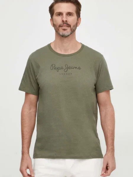 Pepe Jeans tričko EGGO N zelené