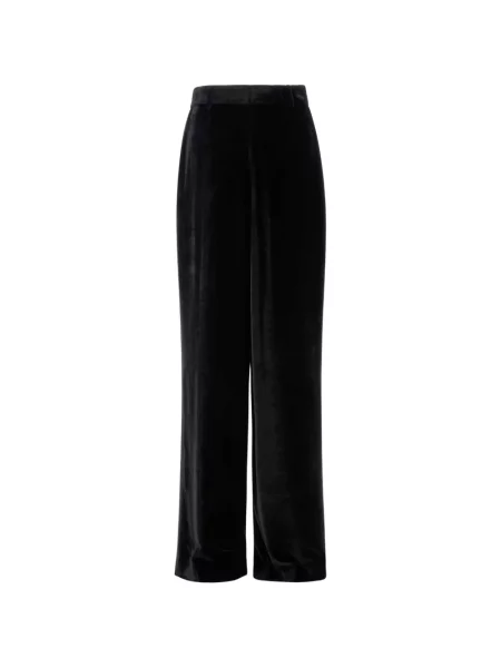 Pantaloni Stella Mccartney cu talie înaltă negru