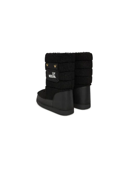 Hócsizma Love Moschino fekete