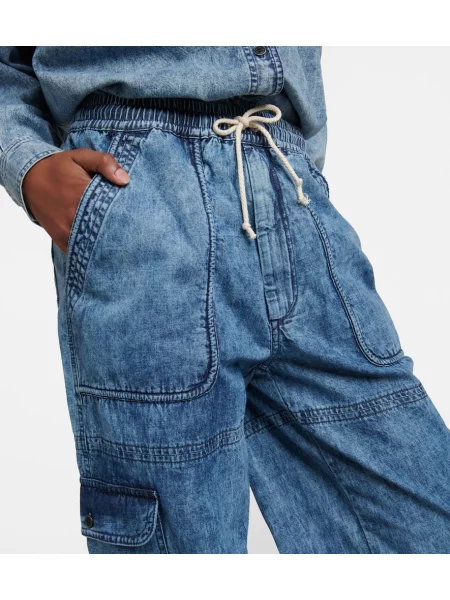 Pantaloni Marant Etoile albastru