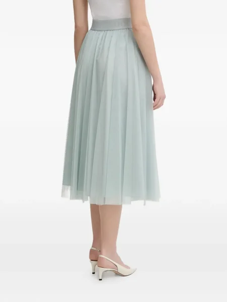 Fustă midi Joop! până la genunchi albastru