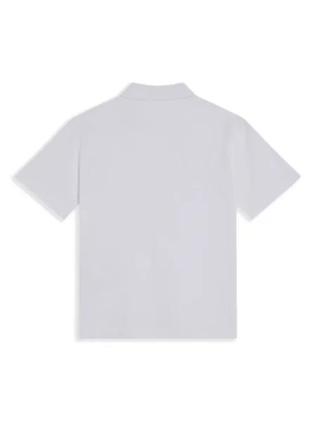 Tricou polo copii Lacoste alb