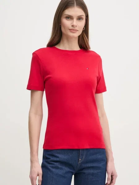 Tommy Hilfiger tričko červené