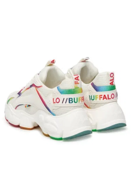 Sneakersy Buffalo bílé