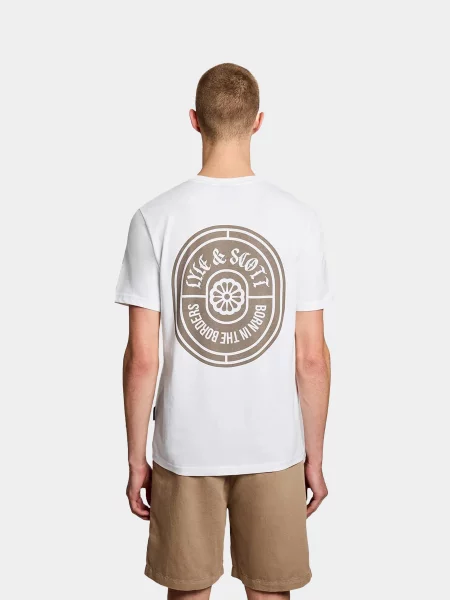 Футболка Lyle & Scott білий