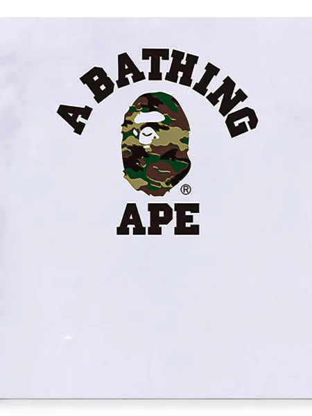 Tricou A Bathing Ape® alb