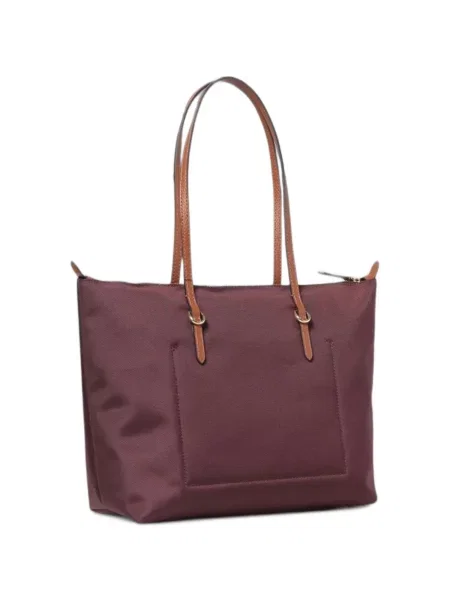 Geantă shopper Lauren Ralph Lauren maro