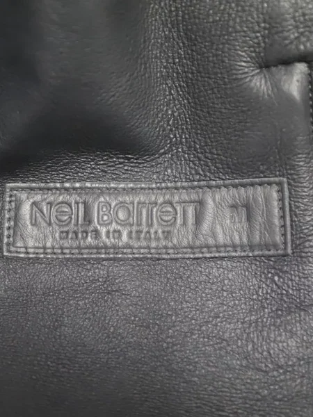 Geanta de piele Neil Barrett negru
