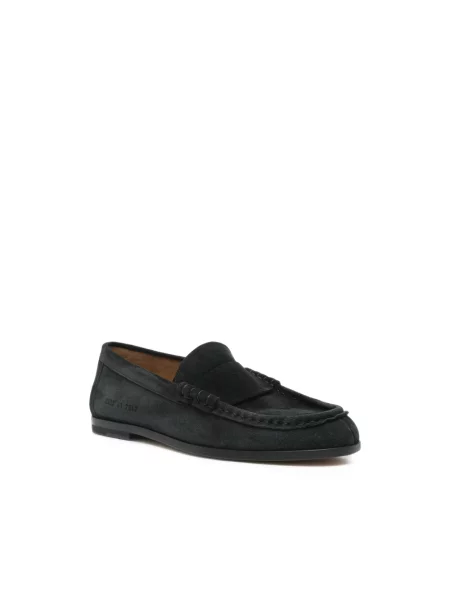 Półbuty Common Projects skórzane niebieskie