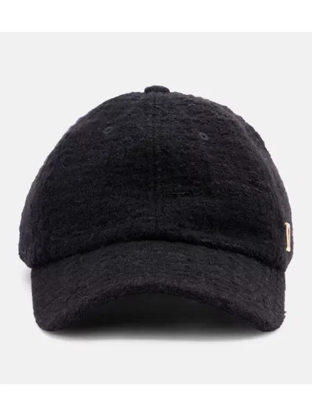 Șapcă Saint Laurent de lână negru