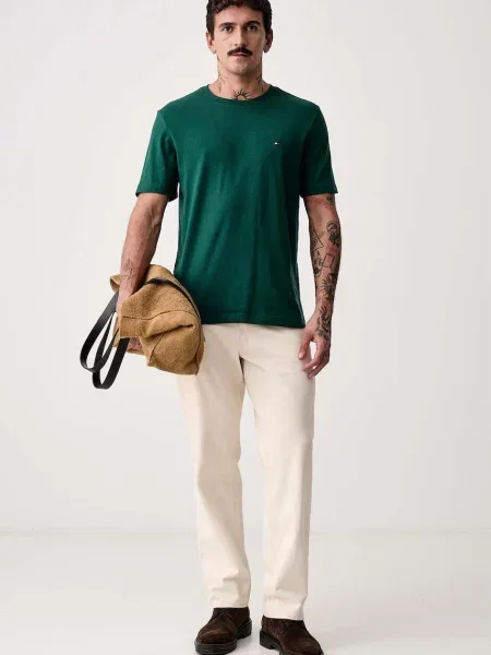 Tommy Hilfiger tričko pánske zelená