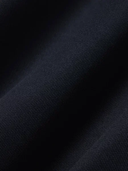 Polo Lacoste scurt negru
