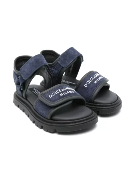 Sandały dziecięce Dolce And Gabbana niebieskie