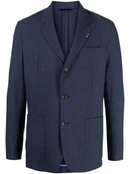Вълнен блейзър Paul Smith синьо
