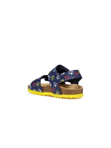 Sandále Geox B Sandal Chalki Boy S Tmavomodrá
