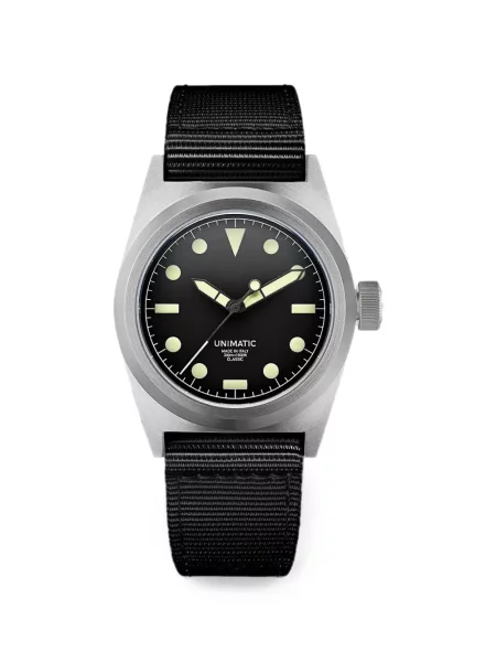 Ceas Unimatic clasic negru