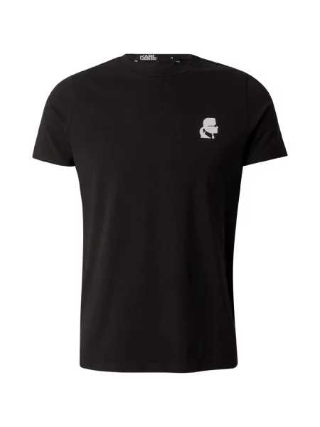 Karl Lagerfeld Tricou negru alb