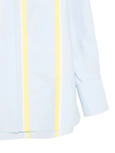 Koszula w paski Akris Punto niebieska