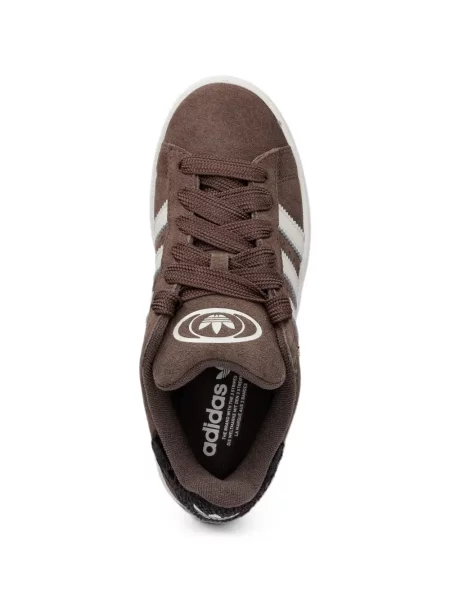 Sneakerși Adidas Campus cu șireturi din dantelă cu platformă verde