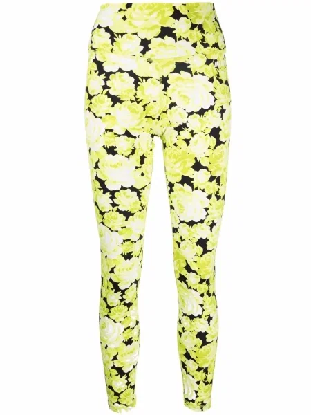 Talia legginsy Msgm w kwiatki żółte